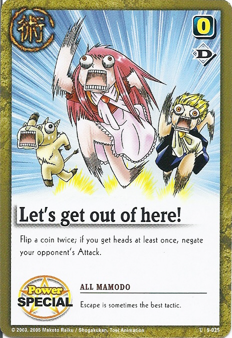 Lets Get Out of Here! - FOIL